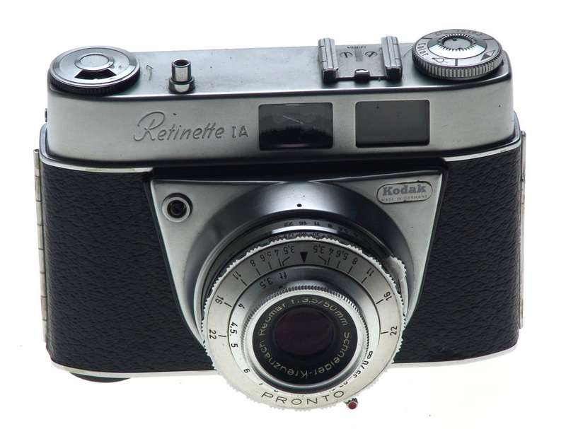 KODAK RETINETTE 1A VINTAGE CAMERA REOMAR 1:3.5/50mm LENS MANUAL CASE EXCELLENT