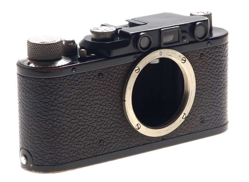 LEICA II BLACK PAINT RARE CAMERA LENS 5/400mm TELYT f=40 cm 1:5 REMOVABLE HOOD