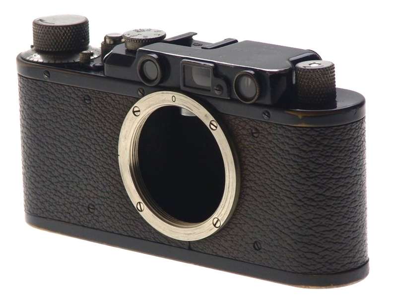 LEICA II BLACK PAINT RARE CAMERA LENS 5/400mm TELYT f=40 cm 1:5 REMOVABLE HOOD