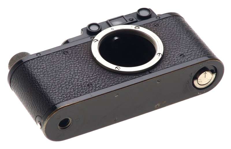 LEICA II BLACK PAINT RARE CAMERA LENS 5/400mm TELYT f=40 cm 1:5 REMOVABLE HOOD