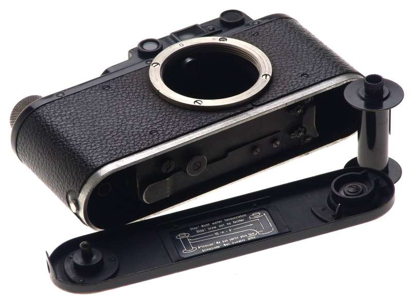 LEICA II BLACK PAINT RARE CAMERA LENS 5/400mm TELYT f=40 cm 1:5 REMOVABLE HOOD