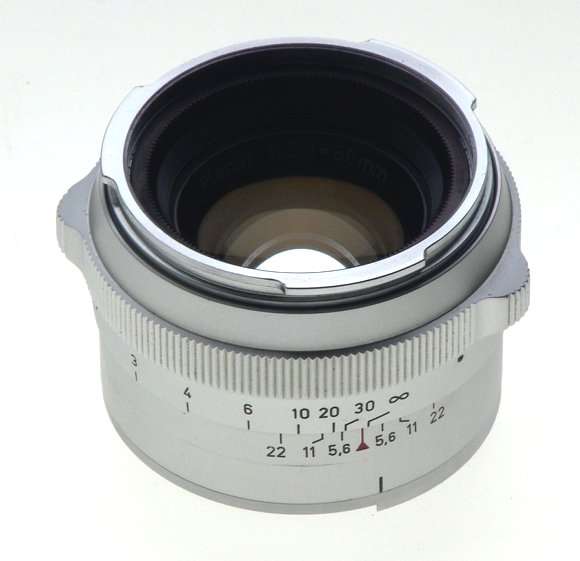 ZEISS CHROME CONTAREX SLR FILM CAMERA BULLS EYE PLANAR 2/50 CAP CASE f=50mm KIT