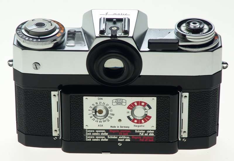 ZEISS CHROME CONTAREX SUPER SLR FILM CAMERA PLANAR 2/50 CAP CASE f=50mm KIT MINT