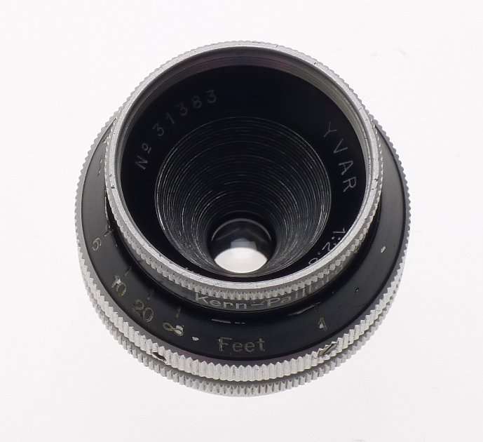 YVAR 2.8 f=15mm BOLEX H16 LENS 2.8/15mm BLACK FRONT ORIGINAL CAP C-MOUNT RARE