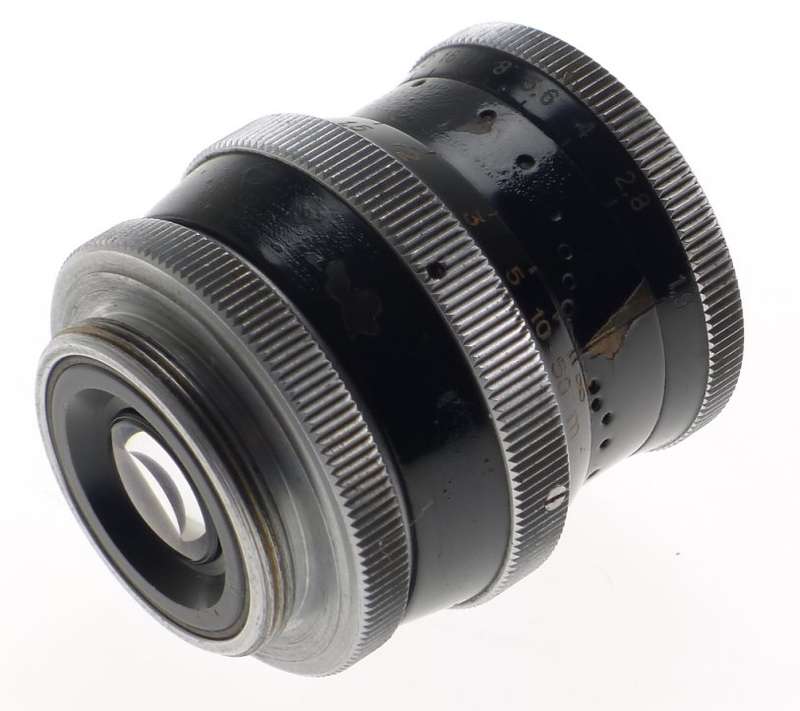 PIZAR 1.9/26mm BOLEX H16 AR LENS 1.9 f=26mm BLACK REAR LENS CAP C-MOUNT NICE NR
