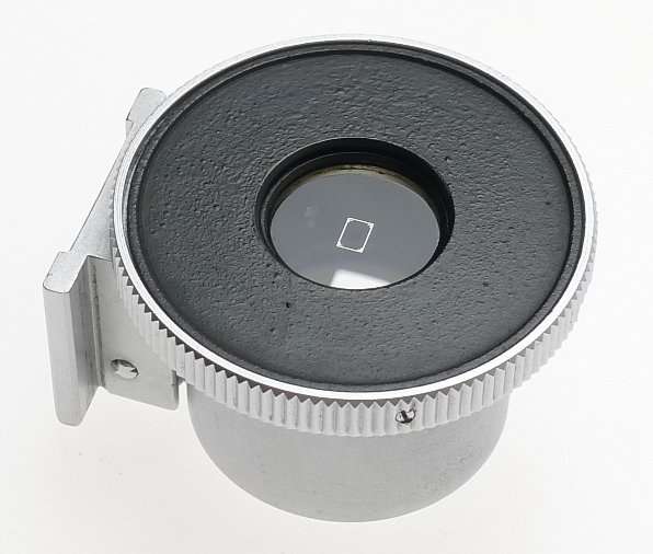 LEICA 121152 SHOOC BRIGHT LINE CHROME VIEWFINDER 13.5cm HOT SHOE f=135mm MINT