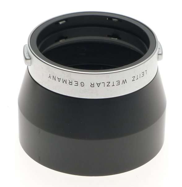 LEICA CHROME 4.5/135 LENS HOOD 4/90 SHADE 12575 MINT 2.8/90mm WITH REVERSE CAP