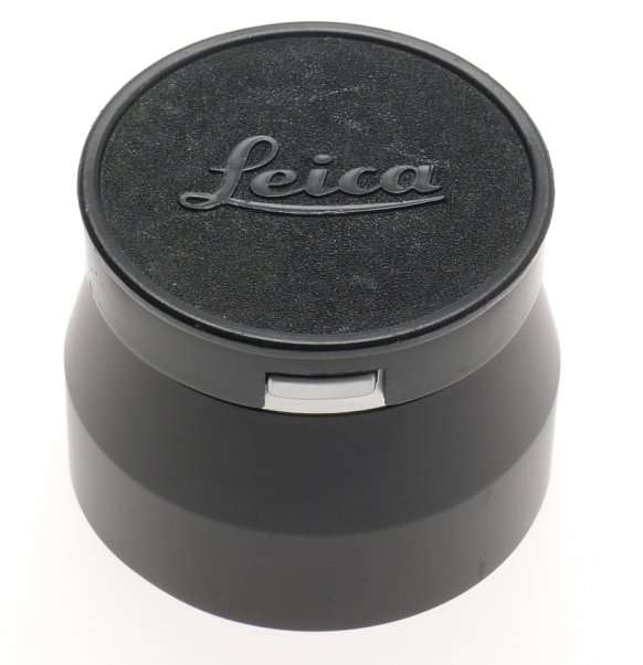 LEICA CHROME 4.5/135 LENS HOOD 4/90 SHADE 12575 MINT 2.8/90mm WITH REVERSE CAP