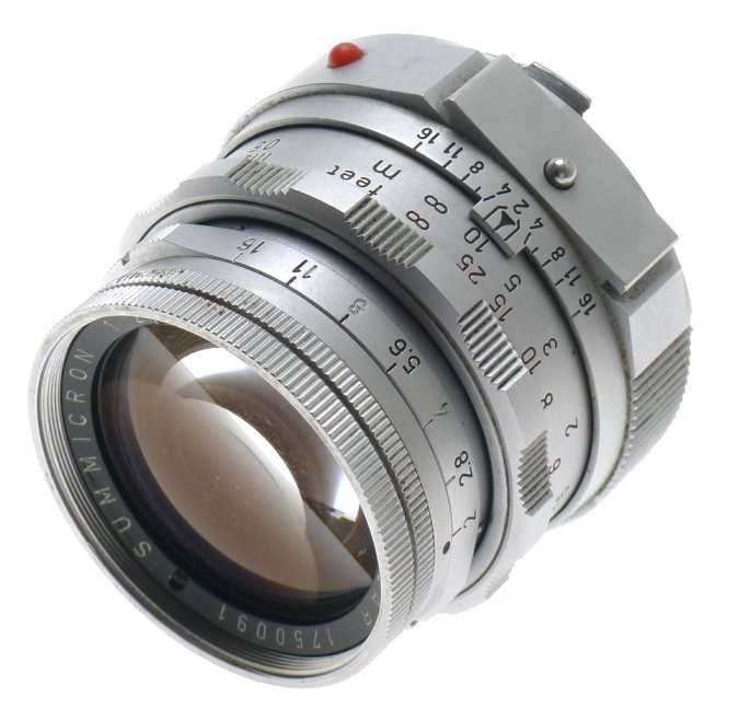 SUMMICRON DR 2/50mm CHROME METER LEICA 35mm FILM M4 CAMERA CASED JUST SERVICED