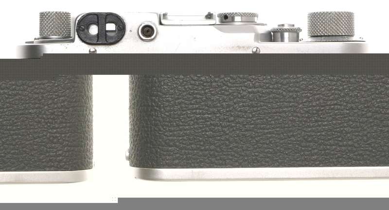 IIIF LEICA M39 RANGEFINDER CAMERA NUMBERED ELMAR f=5cm 1:3.5 LENS HOOD CASE XTRA