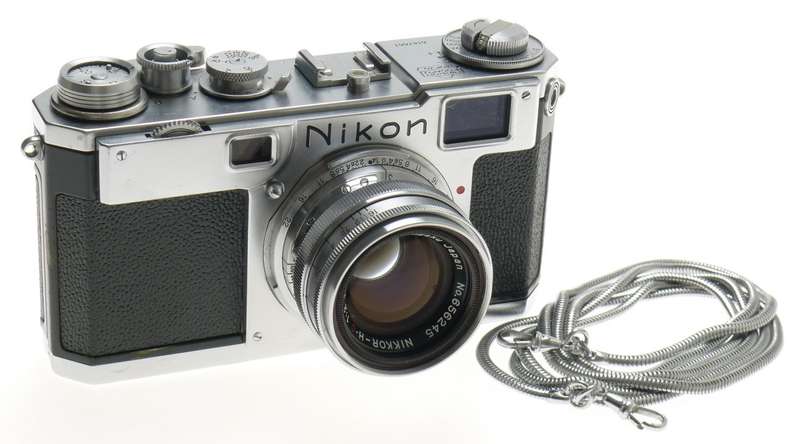 S2 NIKON RANGFINDER 35mm FILM CAMERA NIPPON KOGAKU NIKKOR H.C 1:2 f=5cm CLEAN