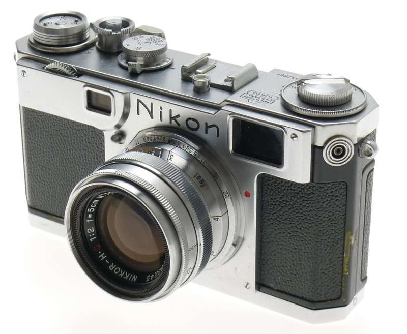S2 NIKON RANGFINDER 35mm FILM CAMERA NIPPON KOGAKU NIKKOR H.C 1:2 f=5cm CLEAN