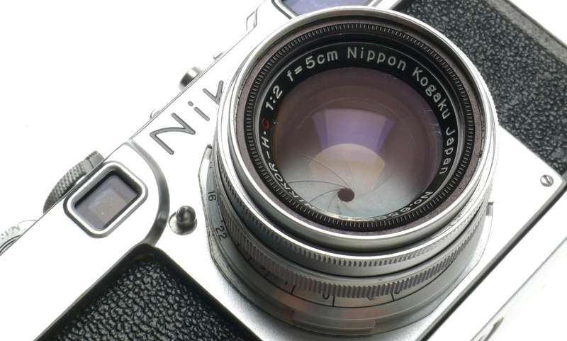 S2 NIKON RANGFINDER 35mm FILM CAMERA NIPPON KOGAKU NIKKOR H.C 1:2 f=5cm CLEAN