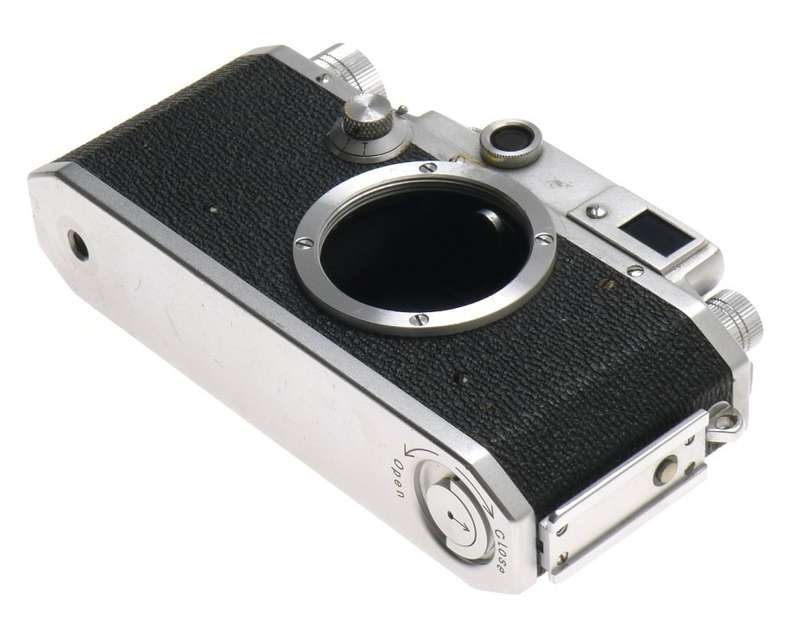 CANON EP M39 RANGEFINDER LEICA CHROME CAMERA BODY 35mm FILM SPOOL USED GOOD COND