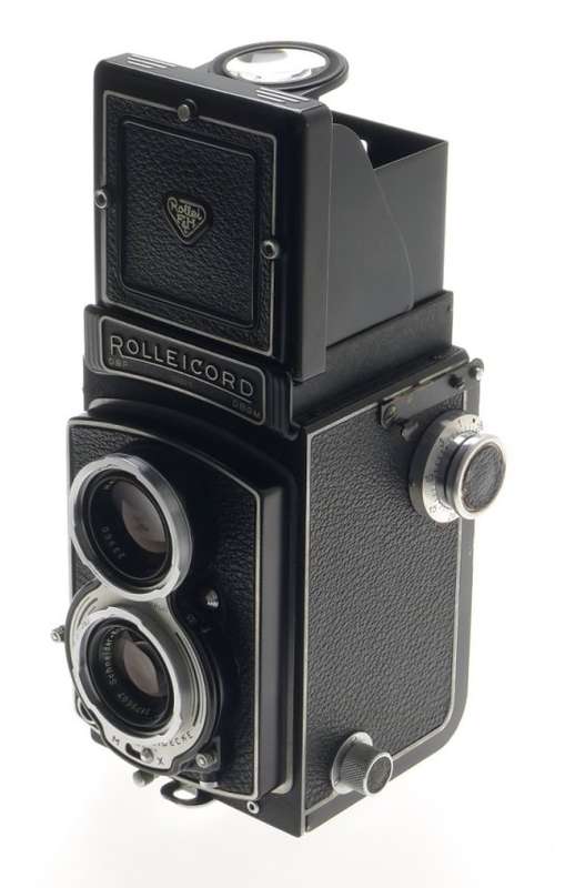 XENAR 3.5/75mm LENS TLR ROLLEICORD CAMERA FILTER CAP MX SHUTTER ROLLEINAR KIT