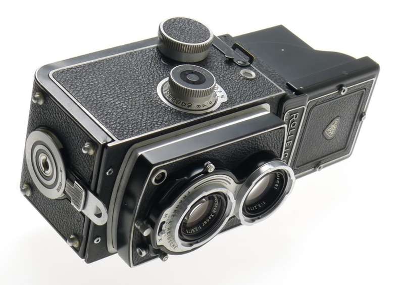 XENAR 3.5/75mm LENS TLR ROLLEICORD CAMERA FILTER CAP MX SHUTTER ROLLEINAR KIT