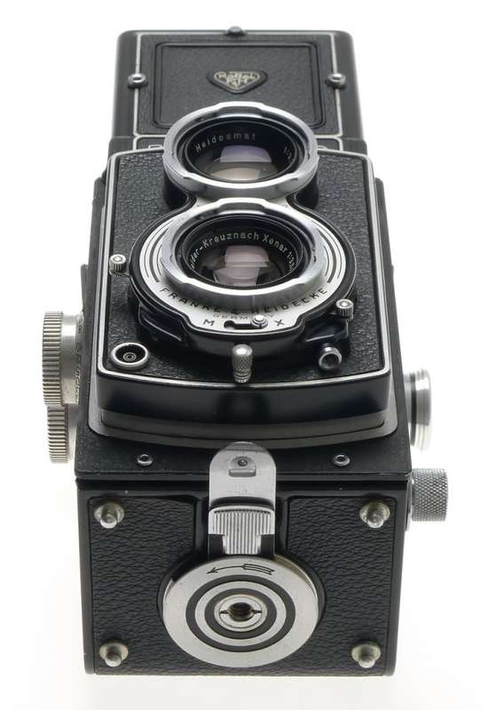 XENAR 3.5/75mm LENS TLR ROLLEICORD CAMERA FILTER CAP MX SHUTTER ROLLEINAR KIT