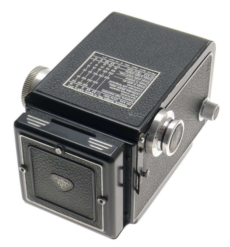 XENAR 3.5/75mm LENS TLR ROLLEICORD CAMERA FILTER CAP MX SHUTTER ROLLEINAR KIT