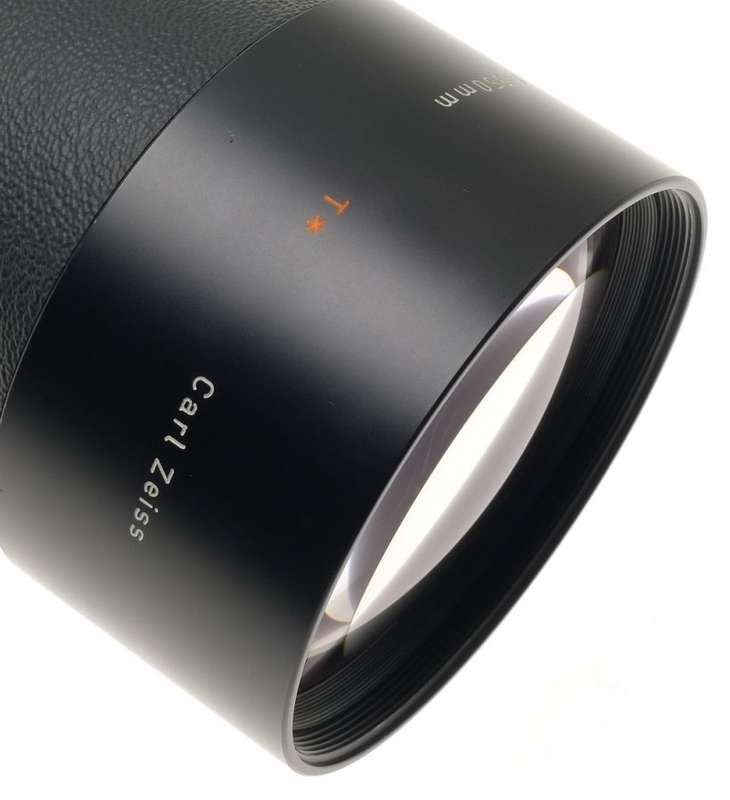 ZEISS TELE-TESSAR 5.6/350 T* HASSELBLAD CAMERA LENS HOOD FILTER CAPS CASED CLEAN