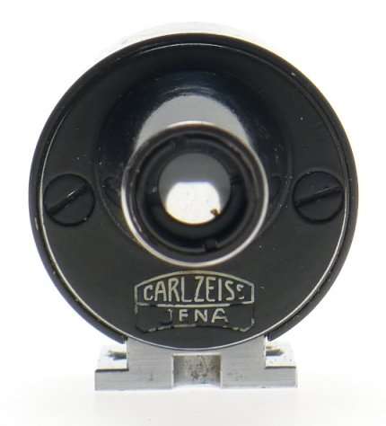 ZEISS IKON 2A CONTAX IIa CAMERA I BLACK UNIVERSAL VIEWFINDER ATTACHMENT 1.2m INF