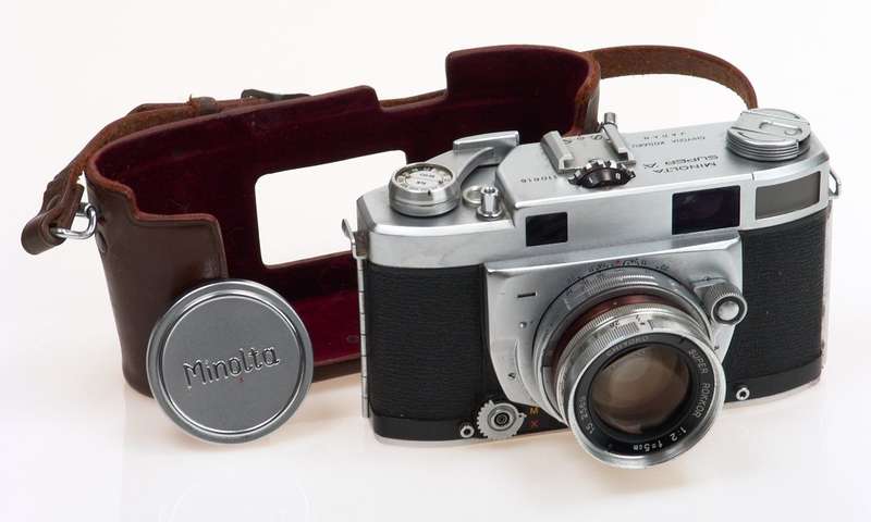 MINOLTA SUPER A KOGAKU ROKKOR 1:2 f=5cm 2/50 CAMERA NR