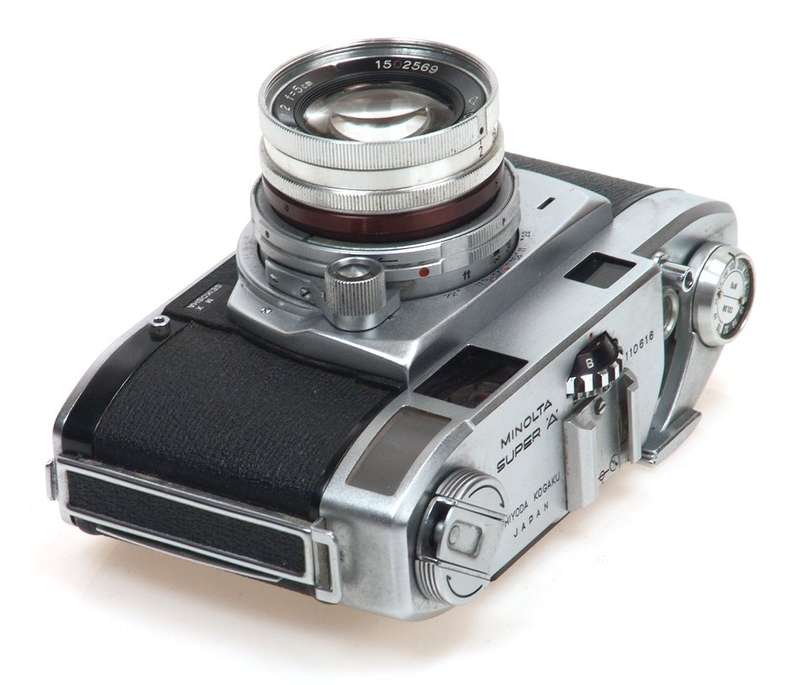 MINOLTA SUPER A KOGAKU ROKKOR 1:2 f=5cm 2/50 CAMERA NR