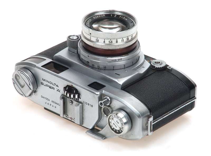 MINOLTA SUPER A KOGAKU ROKKOR 1:2 f=5cm 2/50 CAMERA NR