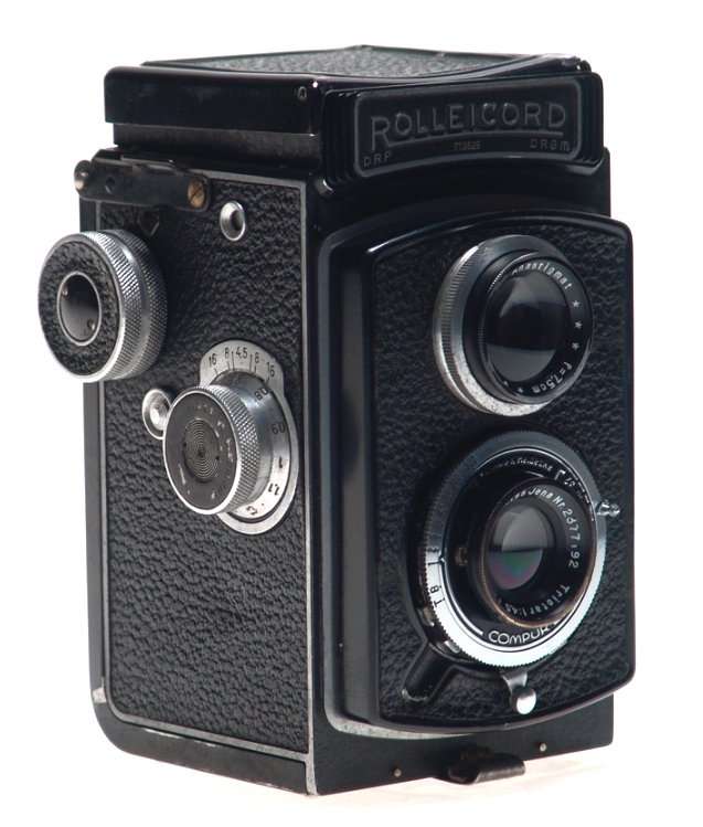 ROLLEICORD TLR CAMERA ZEISS JENA TRIOTAR 4.5/75 CASED