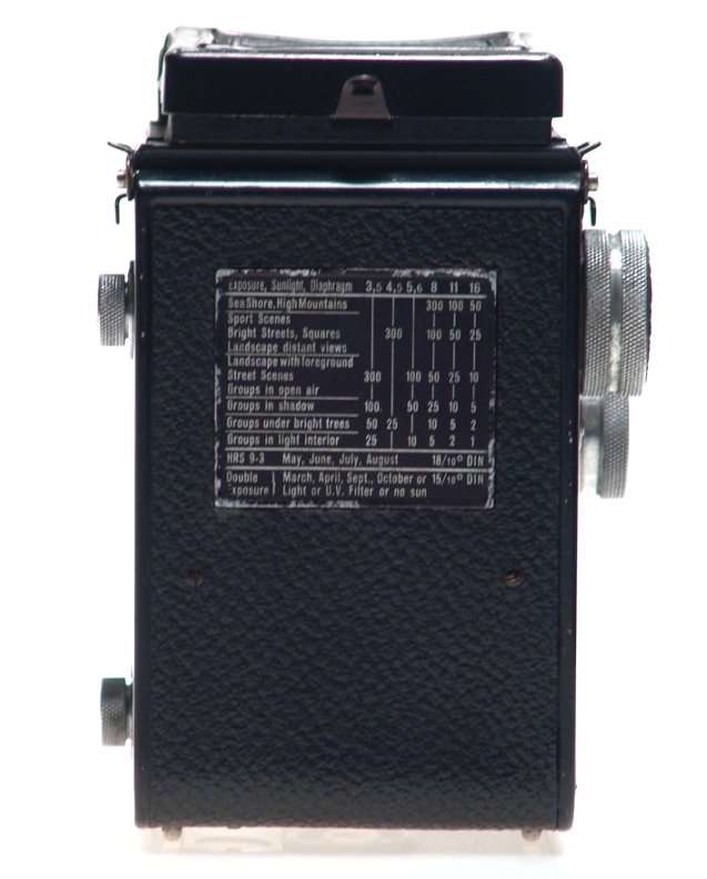 ROLLEICORD TLR CAMERA ZEISS JENA TRIOTAR 4.5/75 CASED
