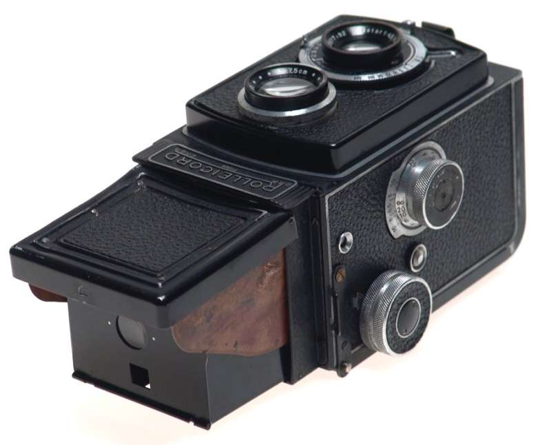 ROLLEICORD TLR CAMERA ZEISS JENA TRIOTAR 4.5/75 CASED