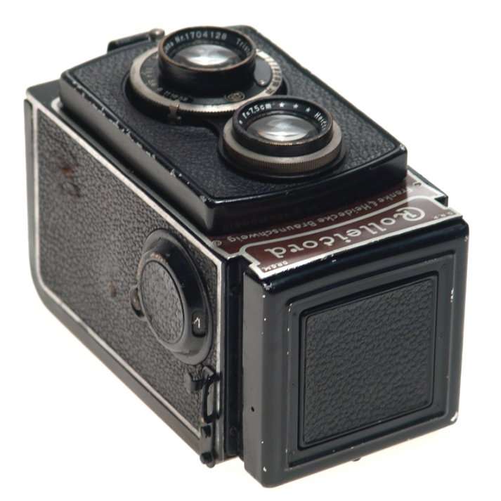 ROLLEICORD TLR VINTAGE CAMERA ZEISS JENA TRIOTAR 3.8/75