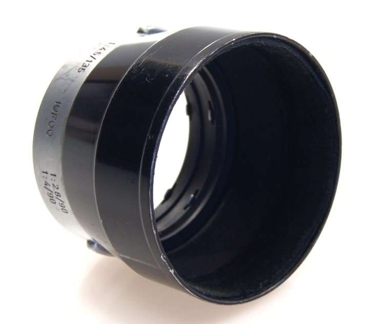 LEICA BLACK LENS HOOD SHADE WITH CAP 4/90 IUFOO 2.8/90
