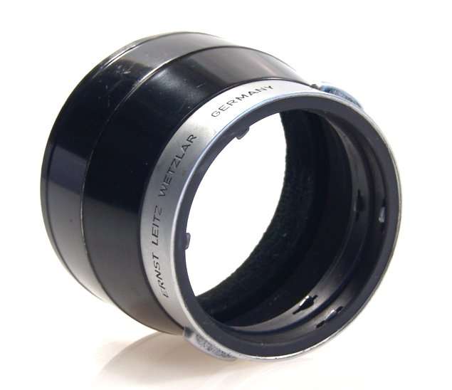 LEICA BLACK LENS HOOD SHADE WITH CAP 4/90 IUFOO 2.8/90