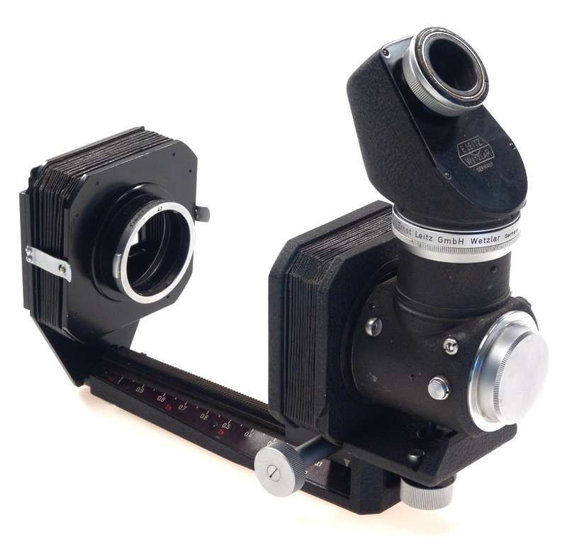 LEICA MACRO CLOSE UP BELLOWS M9 M3 CAMERTA VISOFLEX NR