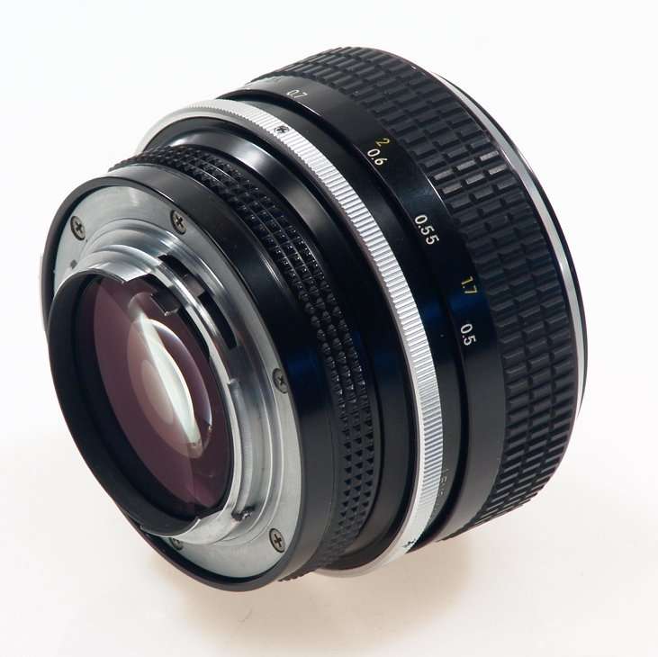 NIKON CAMERA NIKKOR f=55mm FAST LENS 1:1.2/55mm RARE NR