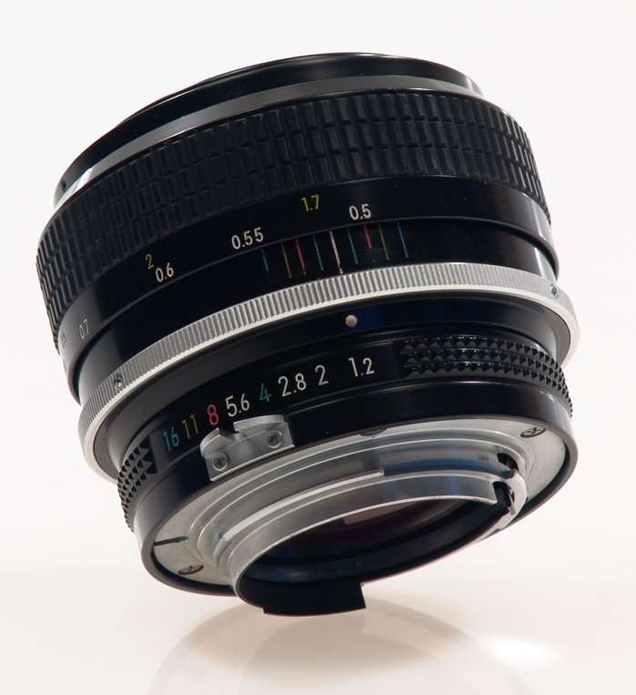 NIKON CAMERA NIKKOR f=55mm FAST LENS 1:1.2/55mm RARE NR