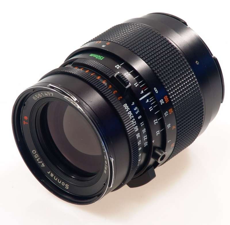 HASSELBLAD ZEISS CF 4/150 SONNAR f=150mm CLEAN LENS T*