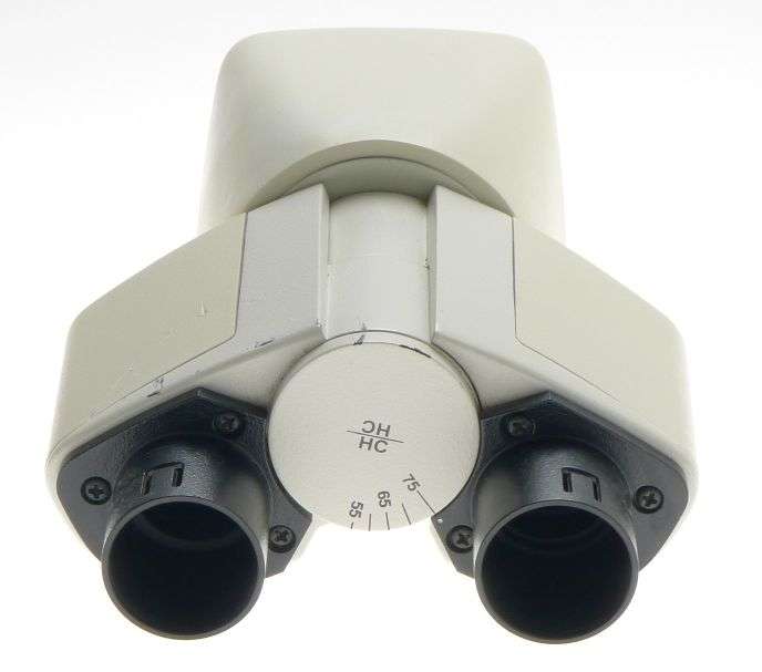 BINOCULAR HC ADJUSTABLE TUBE USED FITS LEICA DM LABORATORY DMLB MICROSCOPE