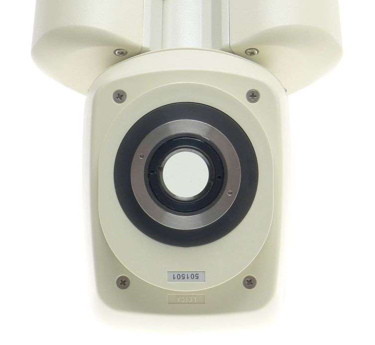 BINOCULAR HC ADJUSTABLE TUBE USED FITS LEICA DM LABORATORY DMLB MICROSCOPE