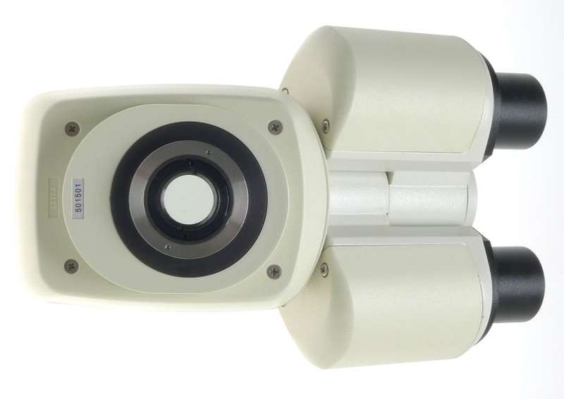 BINOCULAR HC ADJUSTABLE TUBE USED FITS LEICA DM LABORATORY DMLB MICROSCOPE