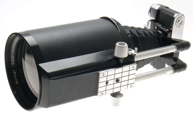 MIROTAR 1:4.5 f=500mm RARE MIRROR ZEISS CONTAREX SUPER CAMERA PLANAR 1:2/50 LENS