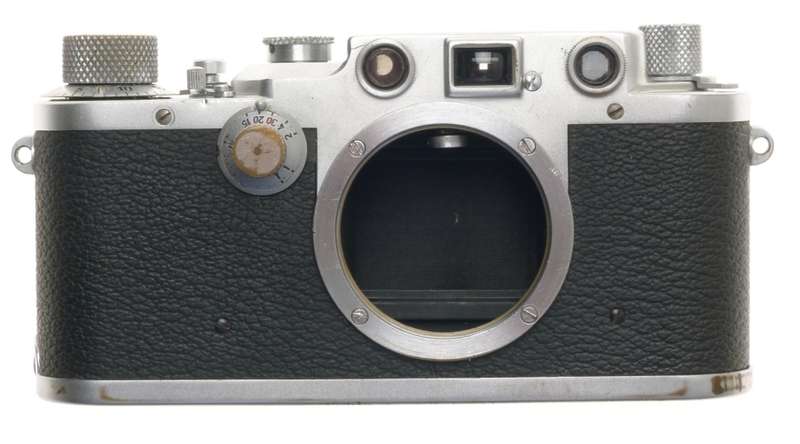 LEICA IIIC 35mm USED FILM CAMERA RANGEFINDER 2/50mm SUMMITAR 1:2 f=5cm LENS CASE