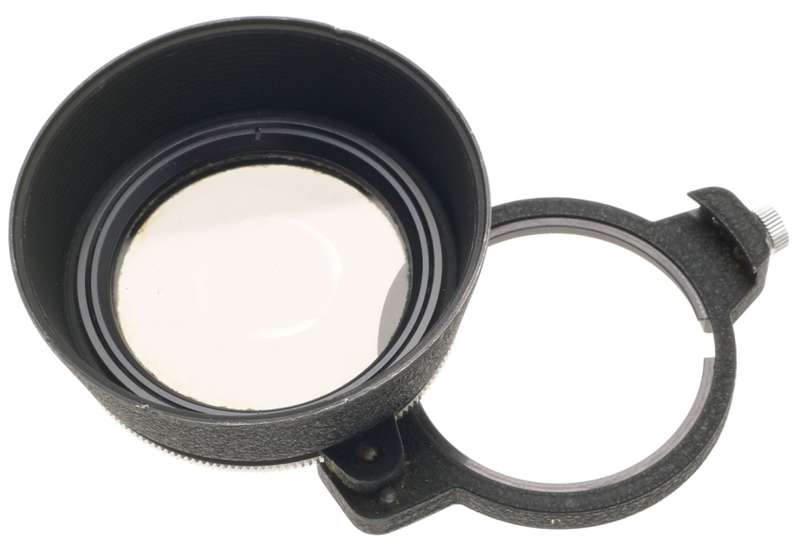LEICA CAMERA LENS SWING IN/OUT POLAROID FILTER 13352 X HOOD SHADE FITS M3 M2 M6