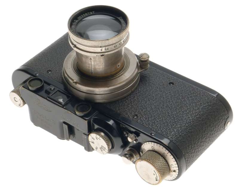 BLACK LEICA II (D) BLACK PAINT M39 SCREW MOUNT NICKLE RARE SUMMAR 1:2 f=5cm