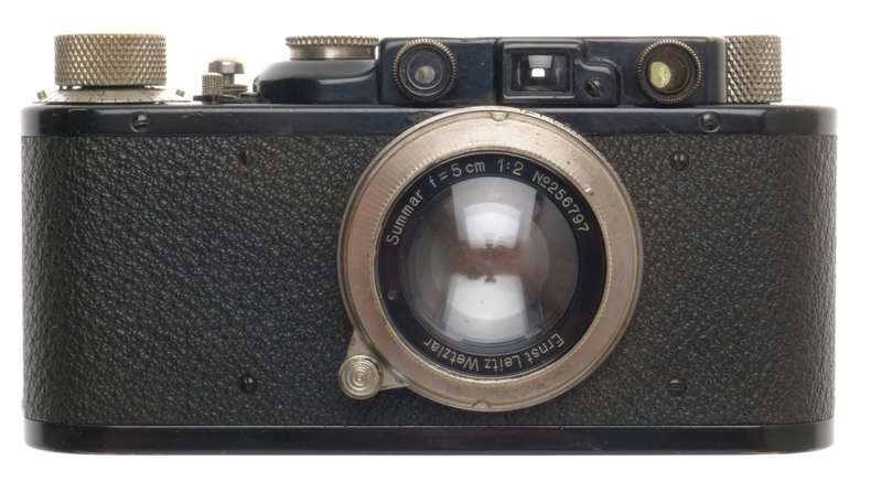 BLACK LEICA II (D) BLACK PAINT M39 SCREW MOUNT NICKLE RARE SUMMAR 1:2 f=5cm