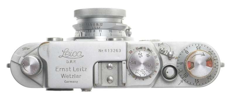 IIF LEICA CHROME CLASSIC 35mm CAMERA LEITZ SUMMARON 1:3.5 f=3.5cm COMPACT LENS