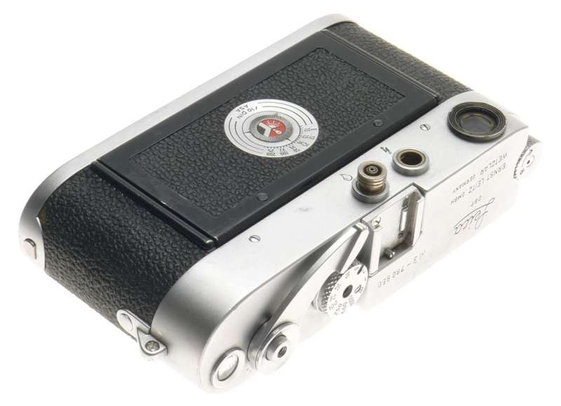 DS LEICA M3 FILM 35mm CAMERA WITH SERVICED SUMMICRON 1:2/50mm RIGID CHROME LENS