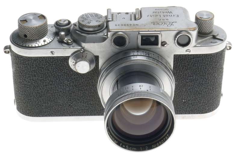 CAMERA IIIC RANGEFINDER USED 35mm FILM BODY WITH 1:2 f=5cm SUMMITAR LENS f=50mm