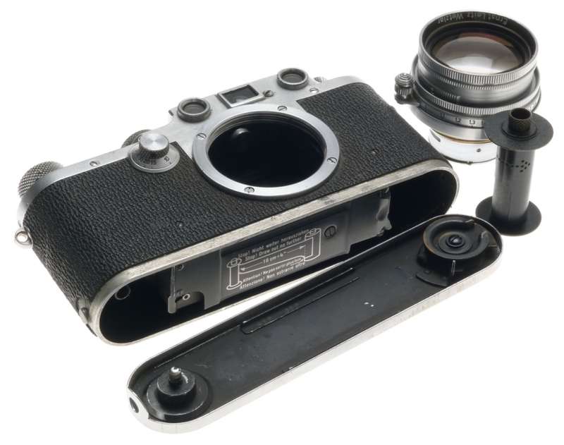 CAMERA IIIC RANGEFINDER USED 35mm FILM BODY WITH 1:2 f=5cm SUMMITAR LENS f=50mm