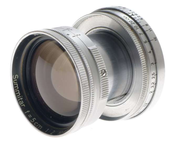 CAMERA IIIC RANGEFINDER USED 35mm FILM BODY WITH 1:2 f=5cm SUMMITAR LENS f=50mm